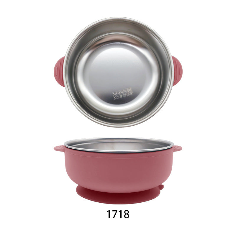 Food grade maternal and infant products stainless steel feeding tableware