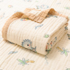 Six-layer high-density gauze bath towel pure cotton soft and breathable