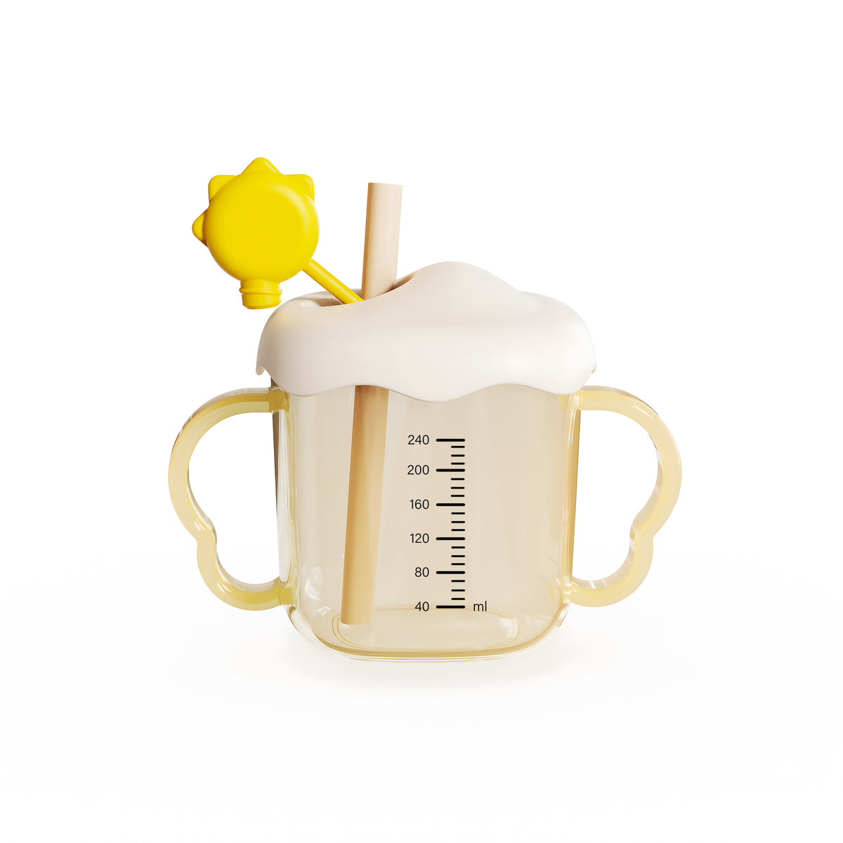 Mengqu Cloud Children's Milk Cup Infant Water Cup
