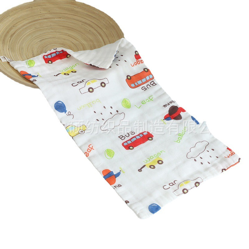 Khăn tắm trẻ em cotton nguyên chất, vải xô 6 lớp, mật độ cao