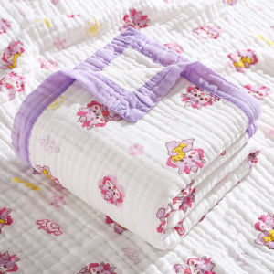 Six-layer high-density gauze bath towel pure cotton soft and breathable