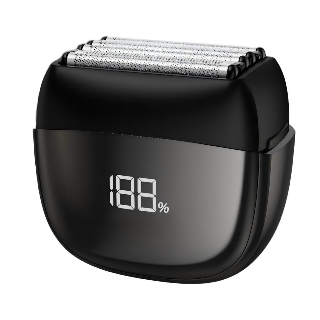Magnetic six-knife head reciprocating mini electric shaver