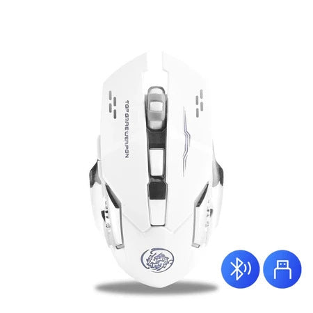 Wireless mouse bluetooth rechargeable