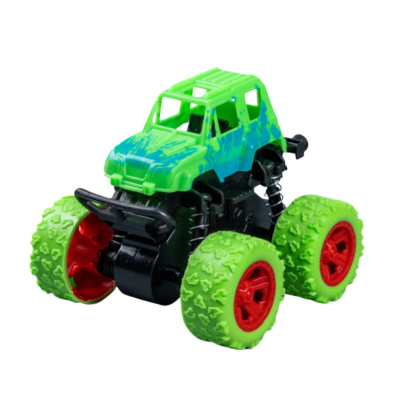 Children's four-wheel drive off-road inertia vehicle