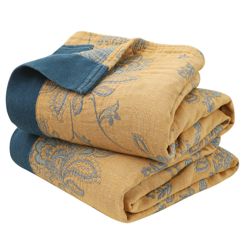 Chăn mền gạc cotton năm lớp