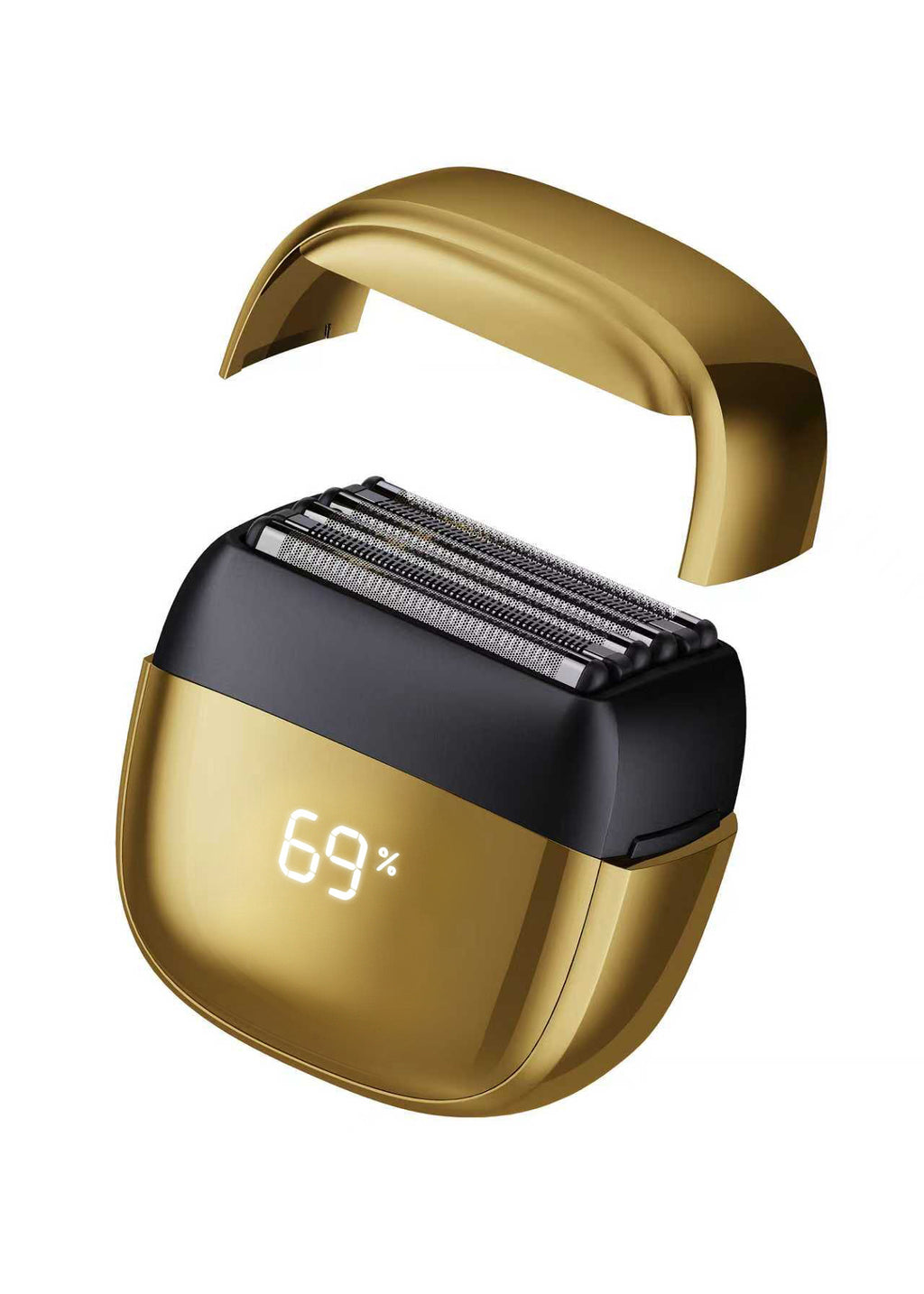 Magnetic six-knife head reciprocating mini electric shaver