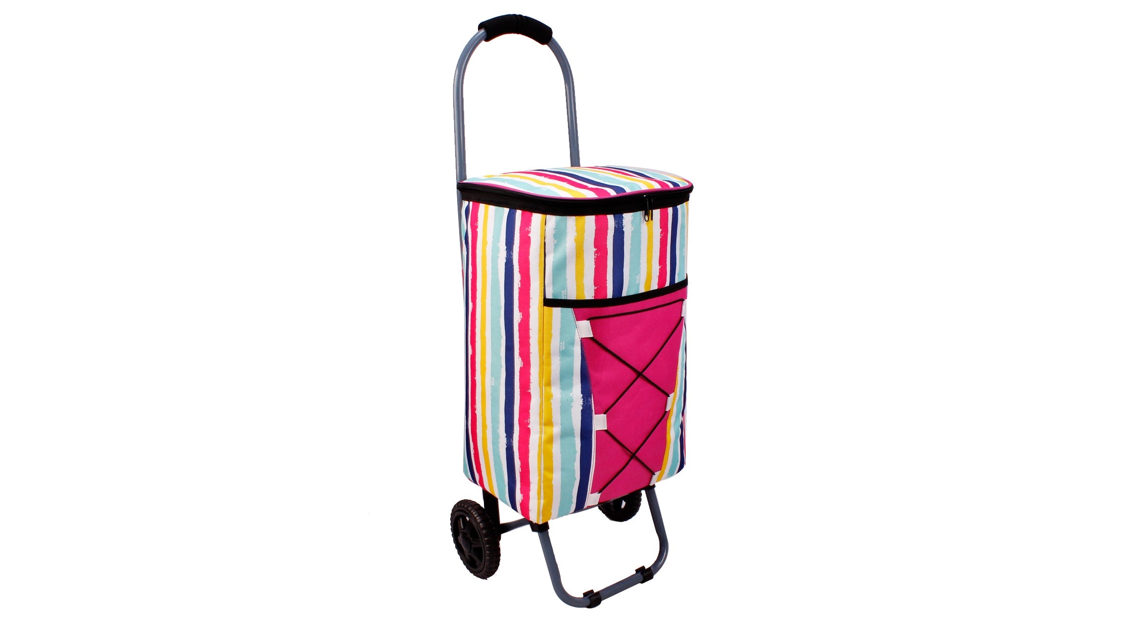 Picnic Cooler Bag with Wheels Best Foldable Rolling Thermal Trolley