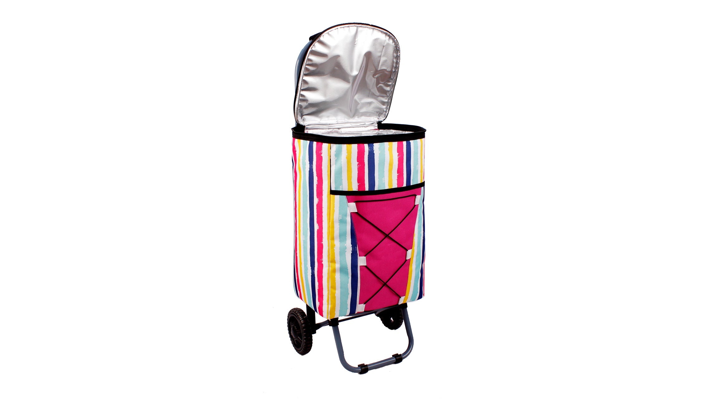 Picnic Cooler Bag with Wheels Best Foldable Rolling Thermal Trolley