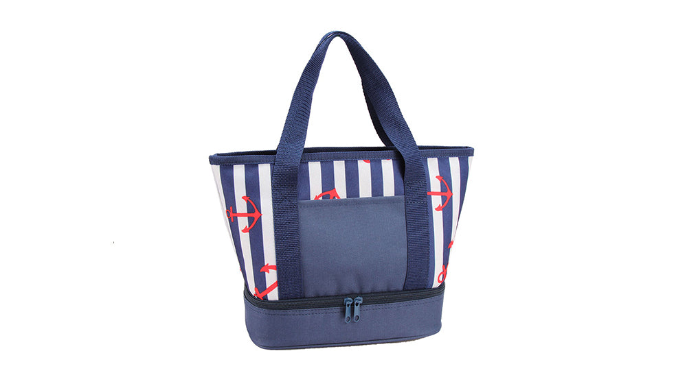 Polyester Dual Department Lunch Bag
