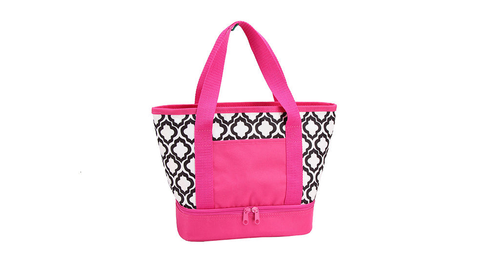 Polyester Dual Department Lunch Bag
