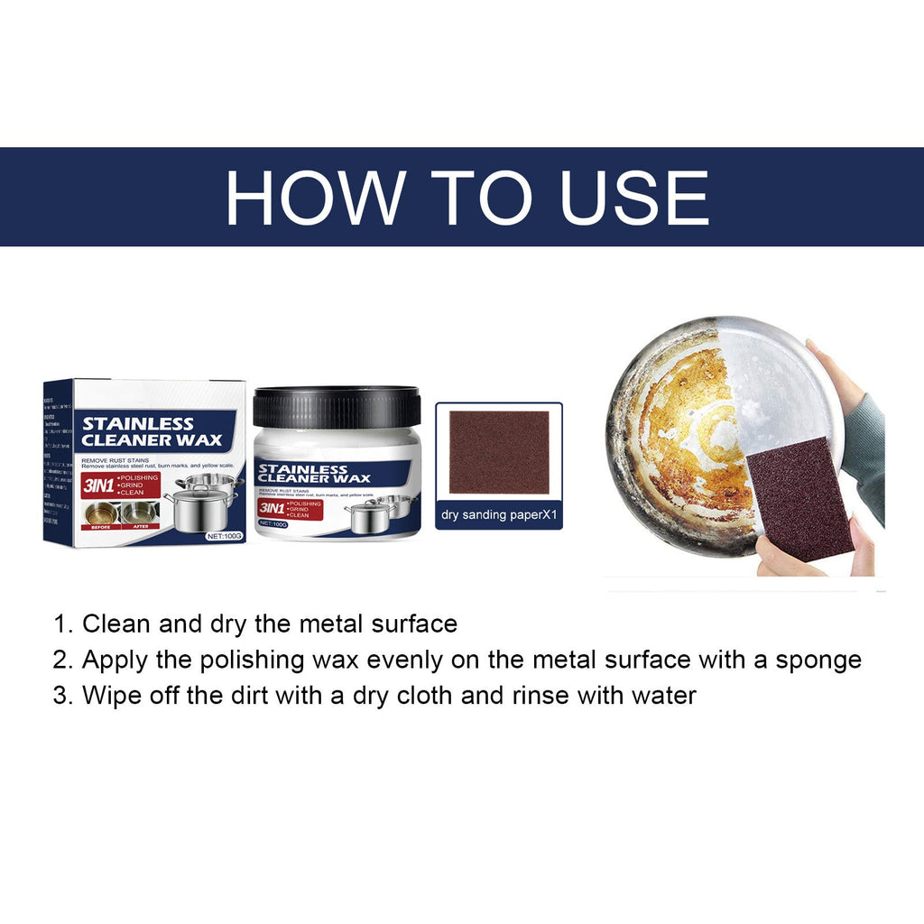 SUCIHOME Premium Metal Polishing Wax