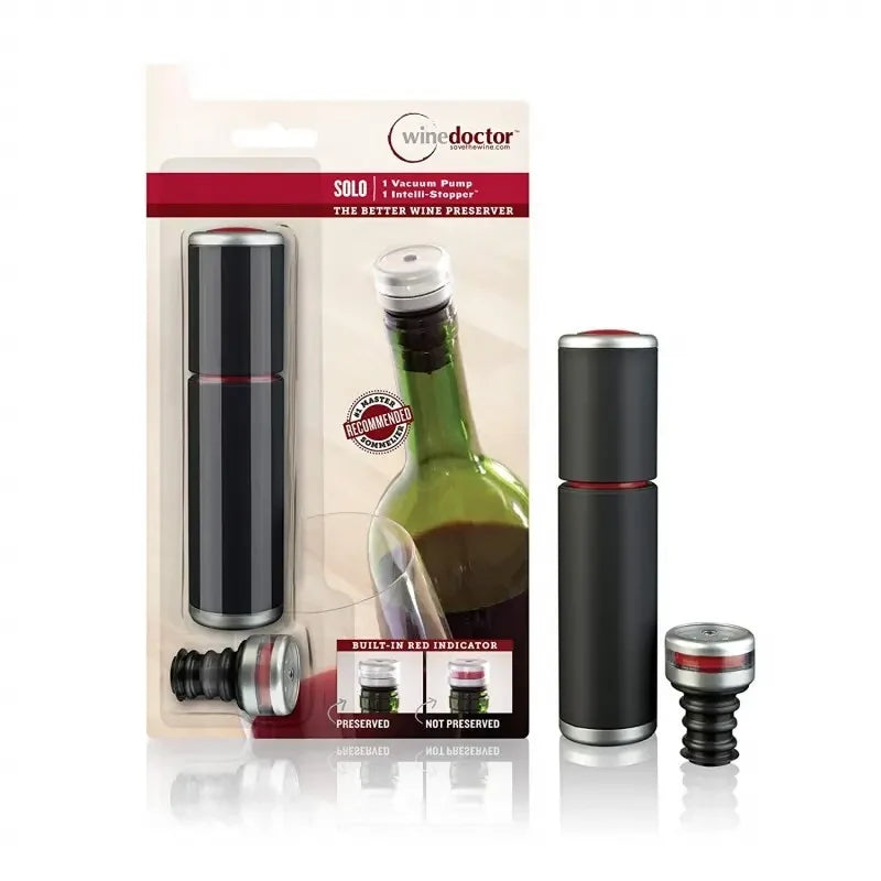 Pump Vacuum Viewed Wine Stopper