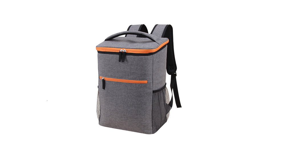 Quality Two Tone Polyester Fabric Cooler Backpack