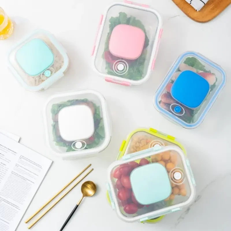 Reusable Vacuum Meal Box Rectangle Storage Containers