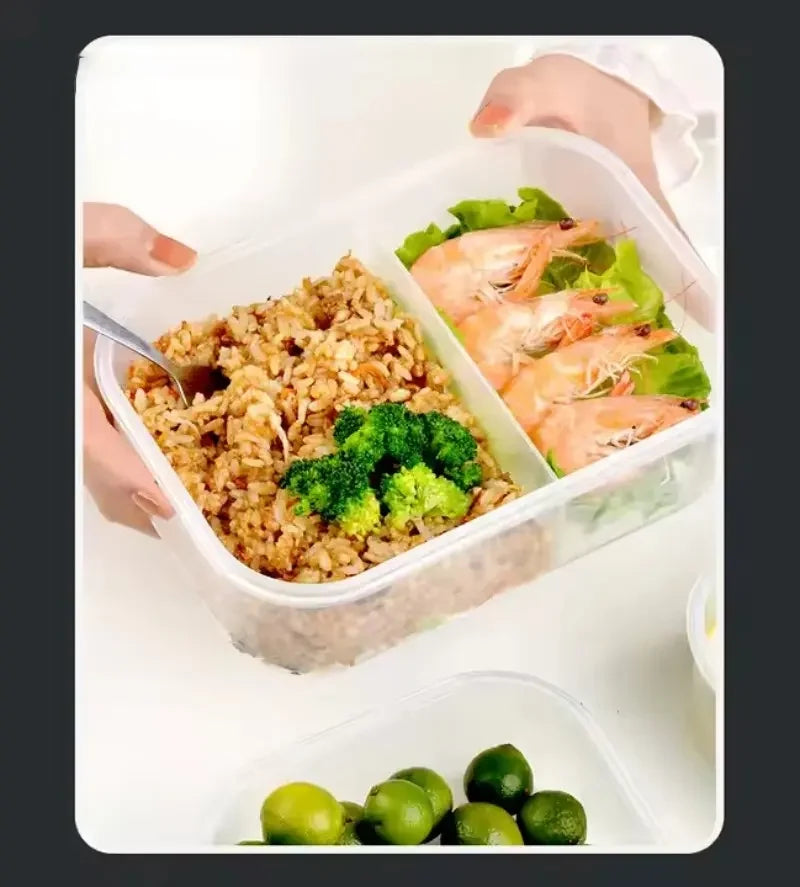 Reusable Vacuum Meal Box Rectangle Storage Containers