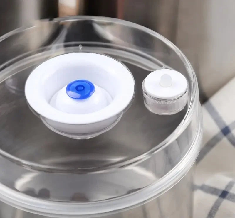 Round Shape Airtight Container Stainless Steel Vacuum Container