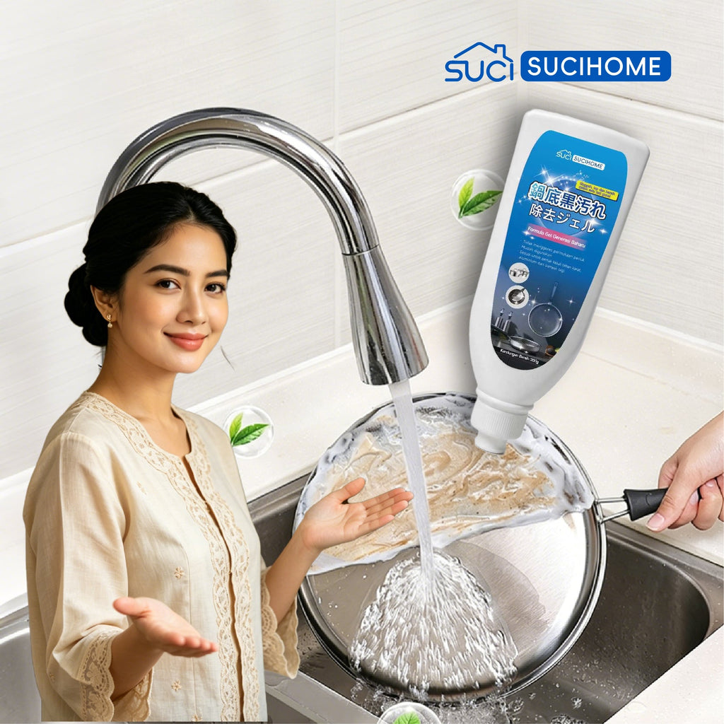 SUCIHOME Heavy Duty Pot Bottom Cleaner Gel