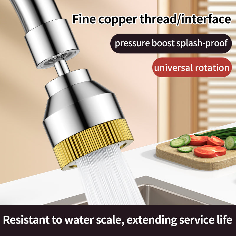 Short Brass Faucet Splash Filter Nozzle