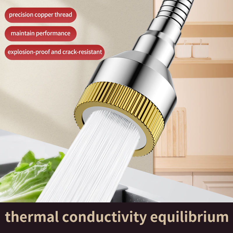 Short Brass Faucet Splash Filter Nozzle