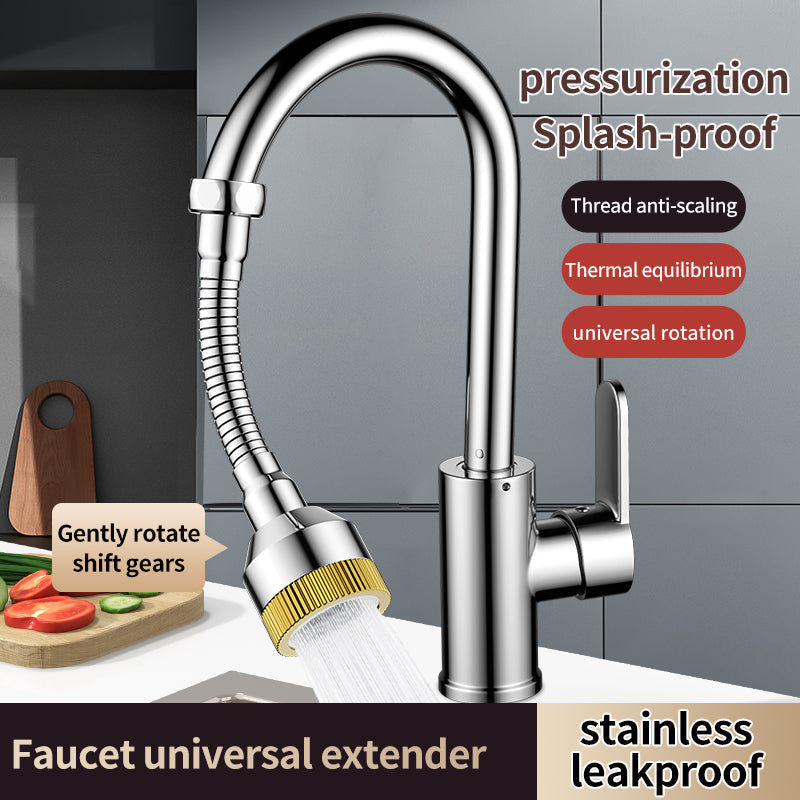 Short Brass Faucet Splash Filter Nozzle