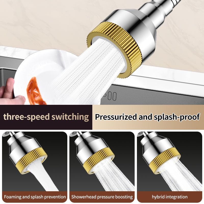 Short Brass Faucet Splash Filter Nozzle