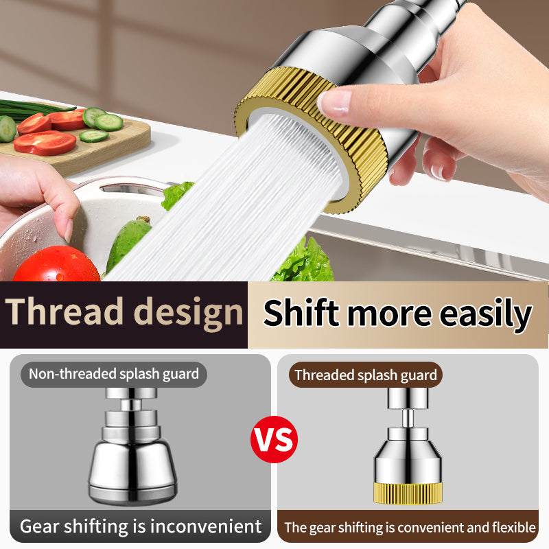 Short Brass Faucet Splash Filter Nozzle