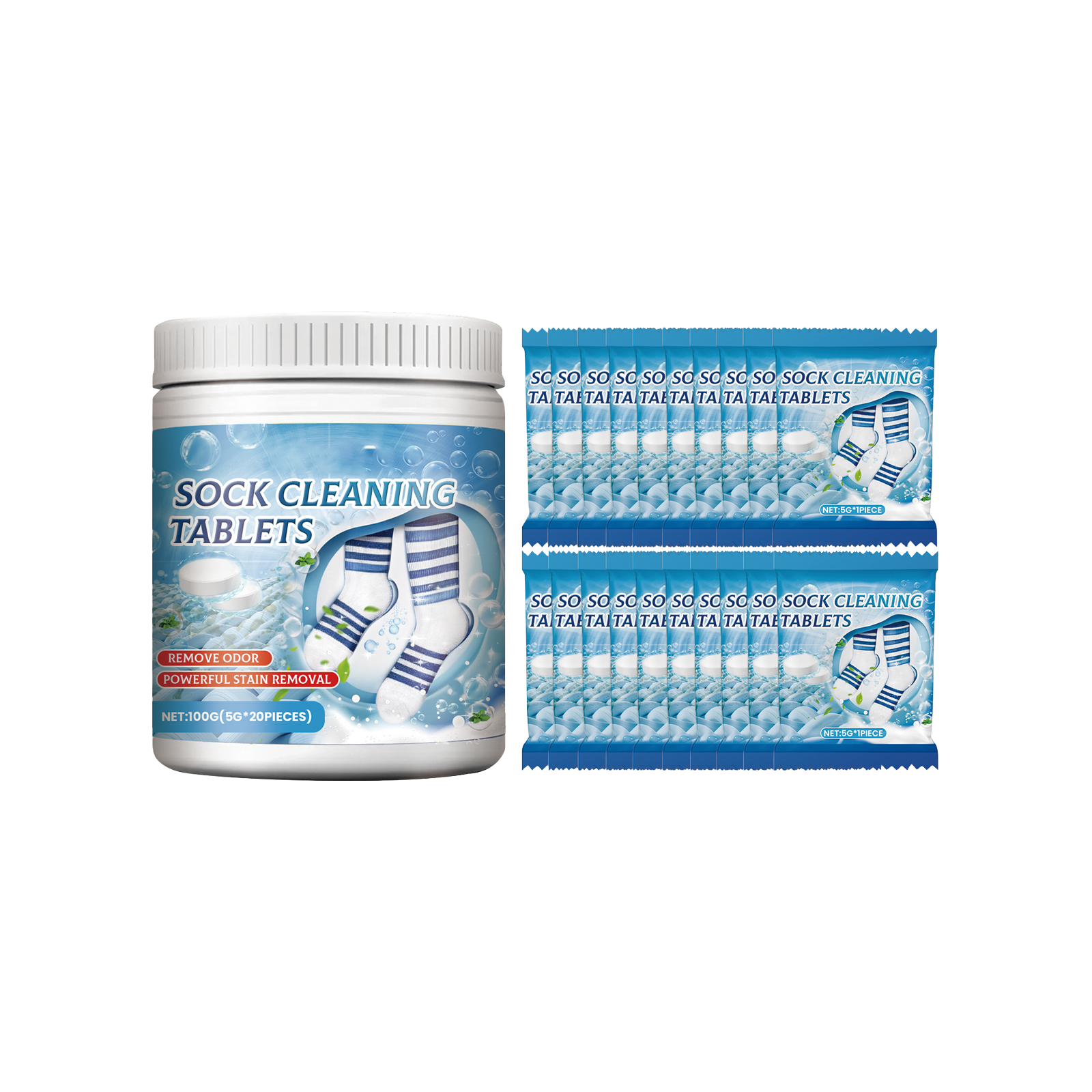 Socks Cleaning Tablets