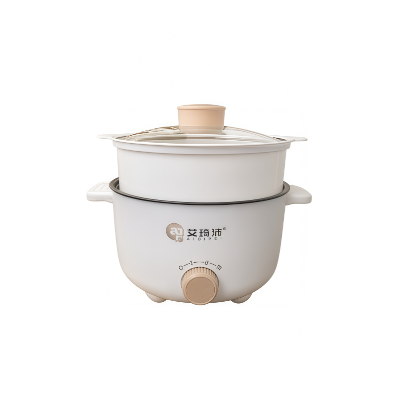 Split-Body Electric Hot Pot 1.8L Tempered Glass Lid