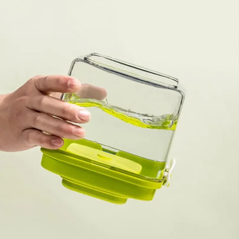 Square Plastic Container Vacuum Food Storage Canisters Set