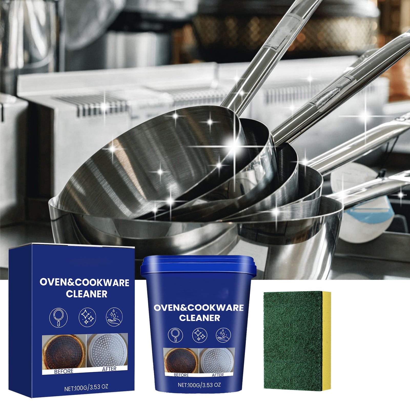 Stainless Steel Cleaning Paste