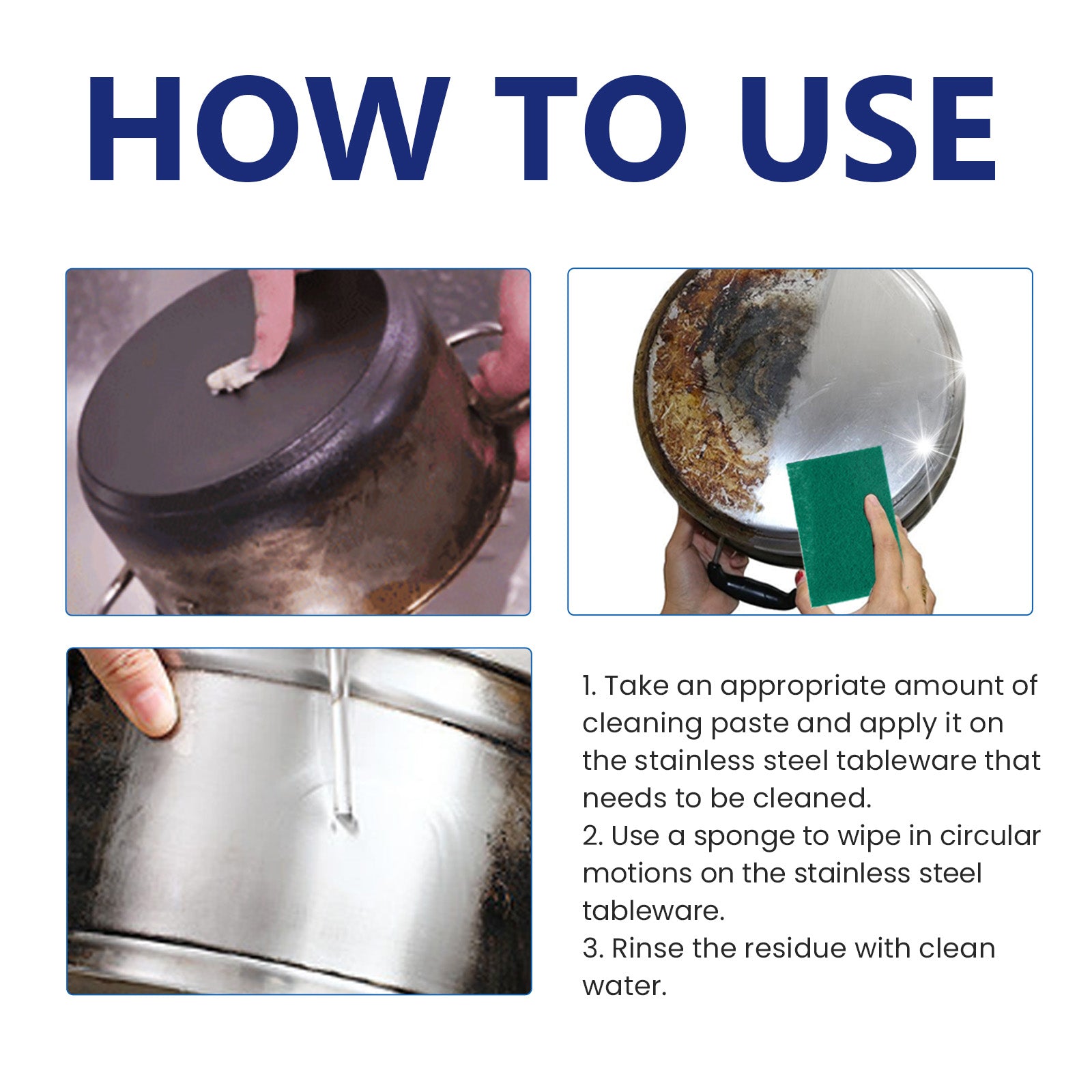 Stainless Steel Cleaning Paste