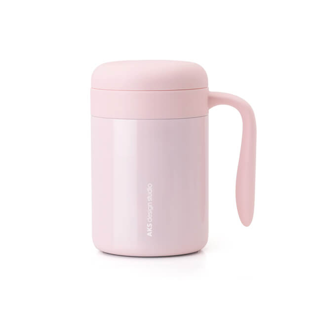 Stainless Steel Coffee Mug With Tea Infuser V838