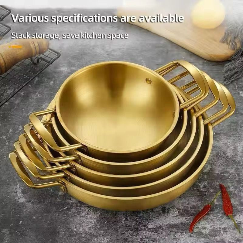 Stainless Steel Dry Pot Pan