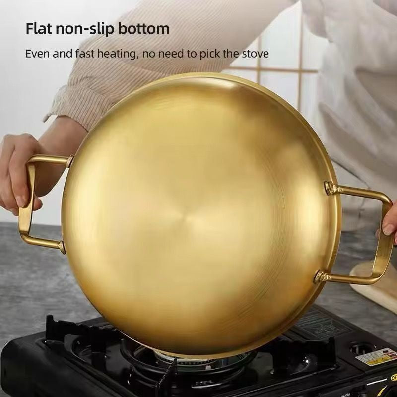 Stainless Steel Dry Pot Pan
