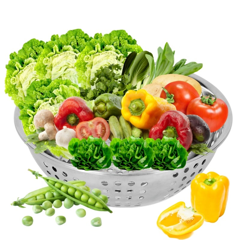Stainless Steel Non-magnetic 1.3 Macropore Colander Basket