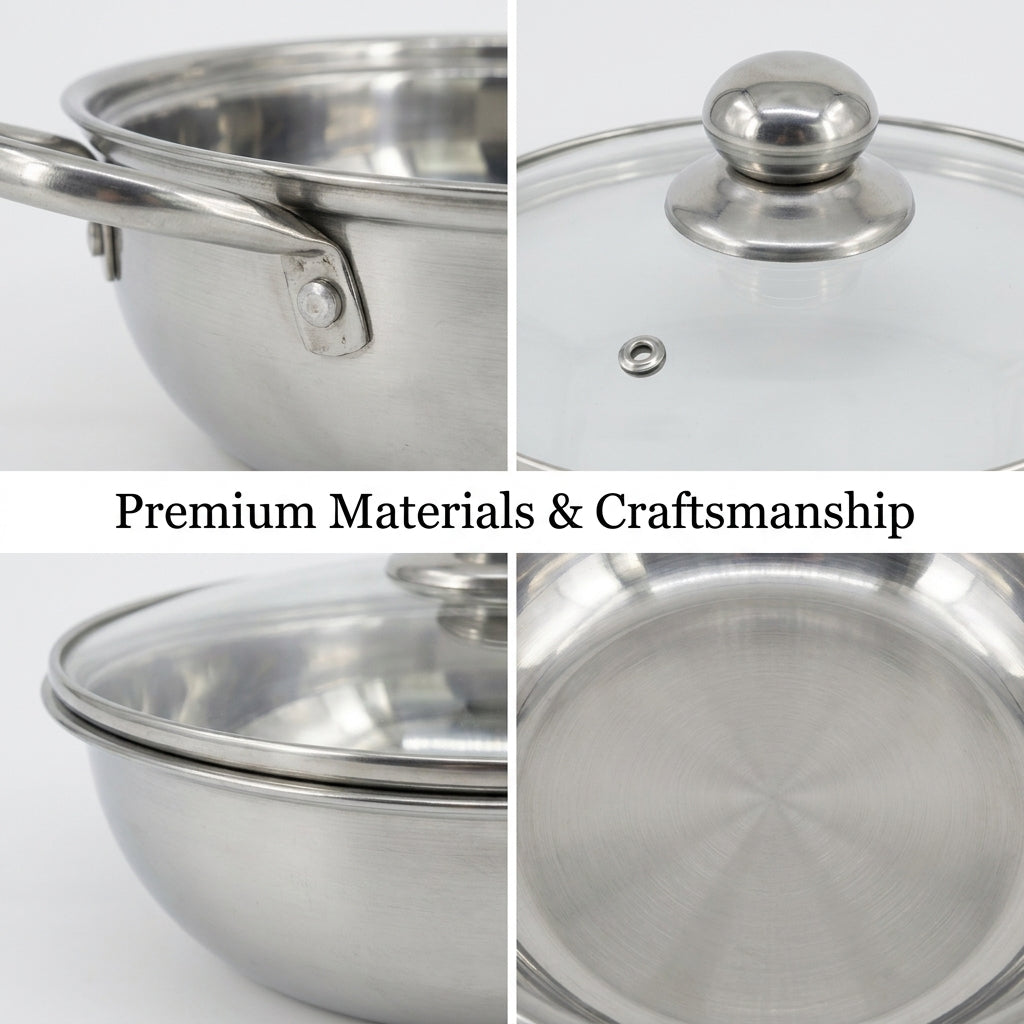 Stainless Steel Non-magnetic 3.0 Broth Pot