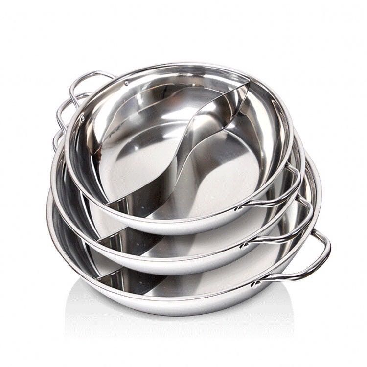 Stainless Steel Non-magnetic 3.0 Double-Flavor Pot