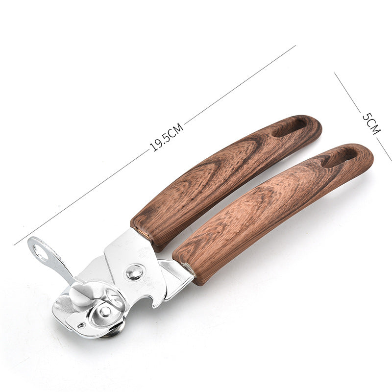 Stainless steel simple can opener