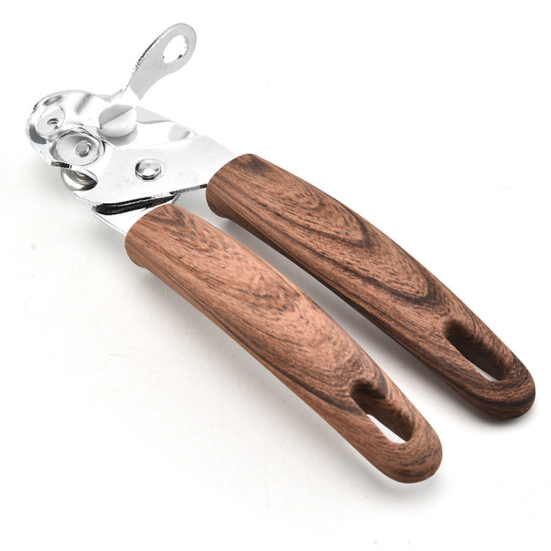 Stainless steel simple can opener
