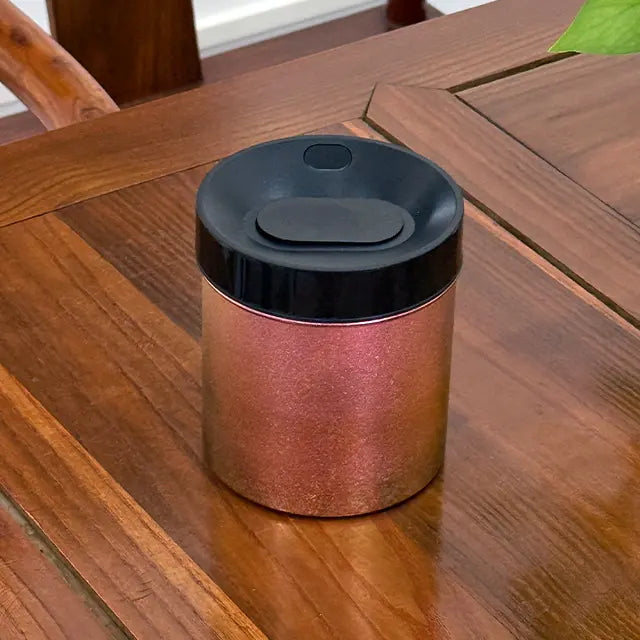 Titanium Vacuum Sealing Canister Airtight Storage Container for Coffee Tea Caddy