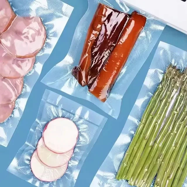 Vacuum Sealer Bags Food Saver Bags BPA Free Pre-cut Commercial Grade Vac Bags for Food Storage Meal Prep or Sous Vide