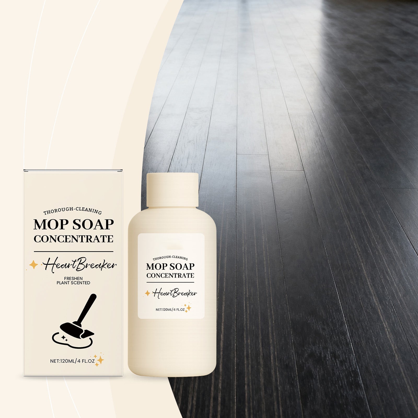 SUCIHOME Thorough-Cleaning Mop Soap Concentrate
