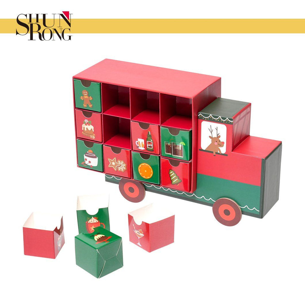 creative-gift-packaging-idea-for-christmas-day-truck-bus-train-like-advent-calendar-boxes