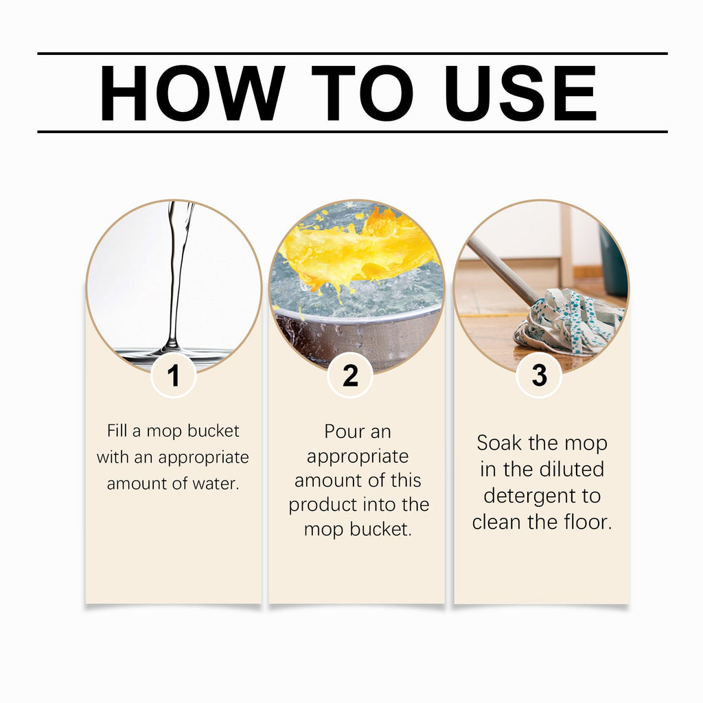 SUCIHOME Thorough-Cleaning Mop Soap Concentrate