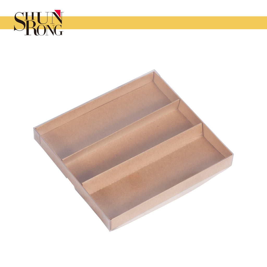 kraft eco-friendly-3-column-chocolate bar packaging box